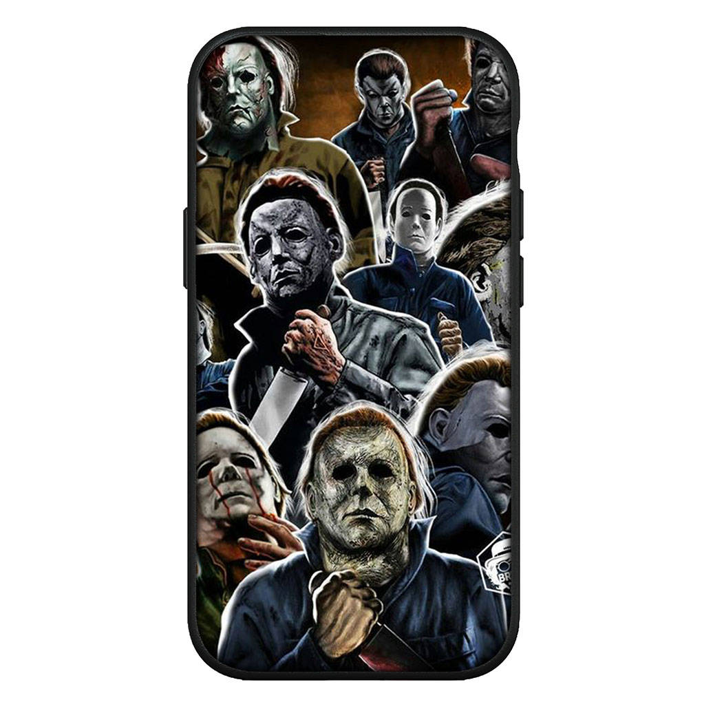 for iPhone 16 15 X XR Samsung Galaxy S24 S23 Plus Xiaomi Redmi Note 13 12 11 Pro Max 10 14 OPPO Huawei Cover Poster Curse Of Michael Myers Phone Case