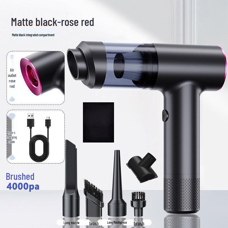 

Беспроводной ручной пылесос для удаления шерсти домашних животных и автомобильный пылесос с двойным использованием всасывания и выдува