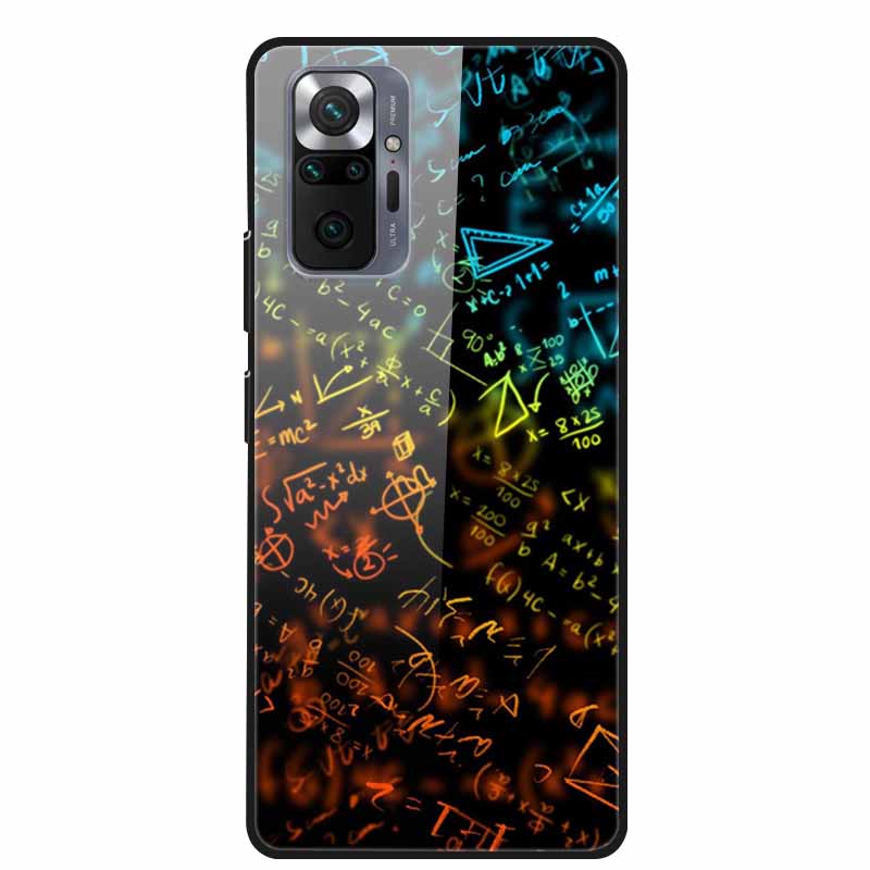 Tempered Glass Colorful Cover For Xiaomi Redmi Note 10 Pro Case Hard Shockproof Funda for Redmi Note10 / Note 10Pro Cases Shell