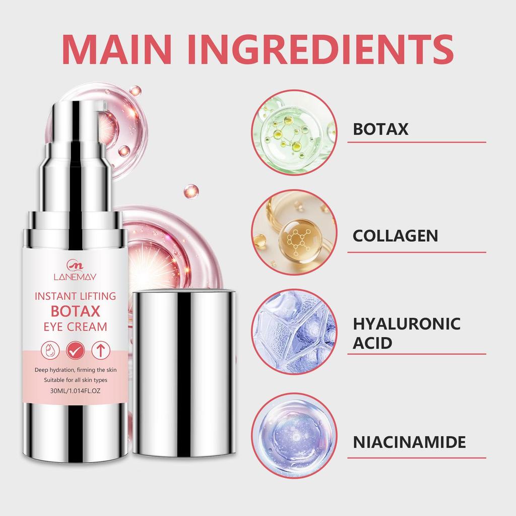 Instant Lifting Botax Eye Cream-Deep Hydration, Firming The Skin-Enhance Skin, Smooth Out Sagging-Suitable For All Skin Types, 30ml
