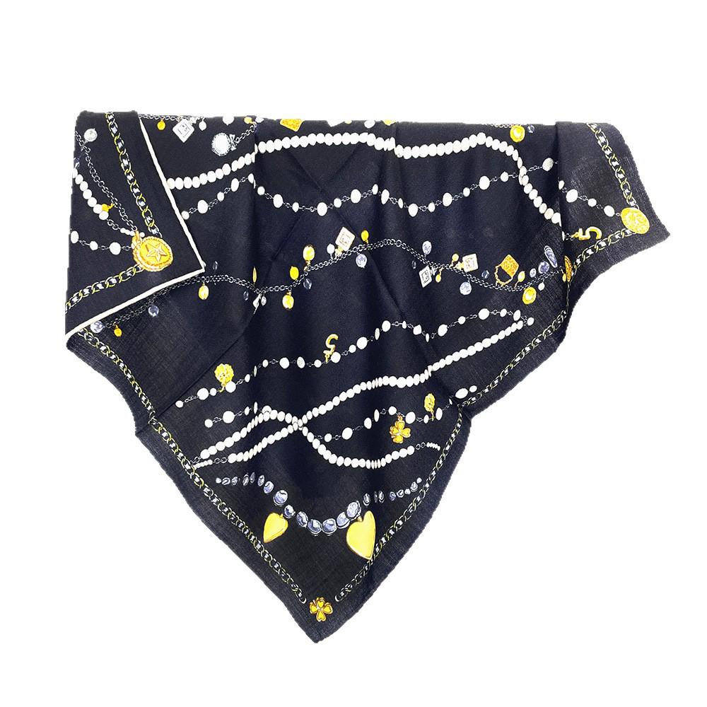 2025 Dual-Color Silk Wool Scarf with Hand-Rolled Edge - Light Luxury Style Shawl