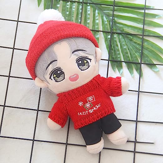 ODM Custom Kpop Doll Soft Handmade Plush Kpop Toy Kawaii Anime Plushies Stuffed Korean Star Idol Toys Cotton Dolls