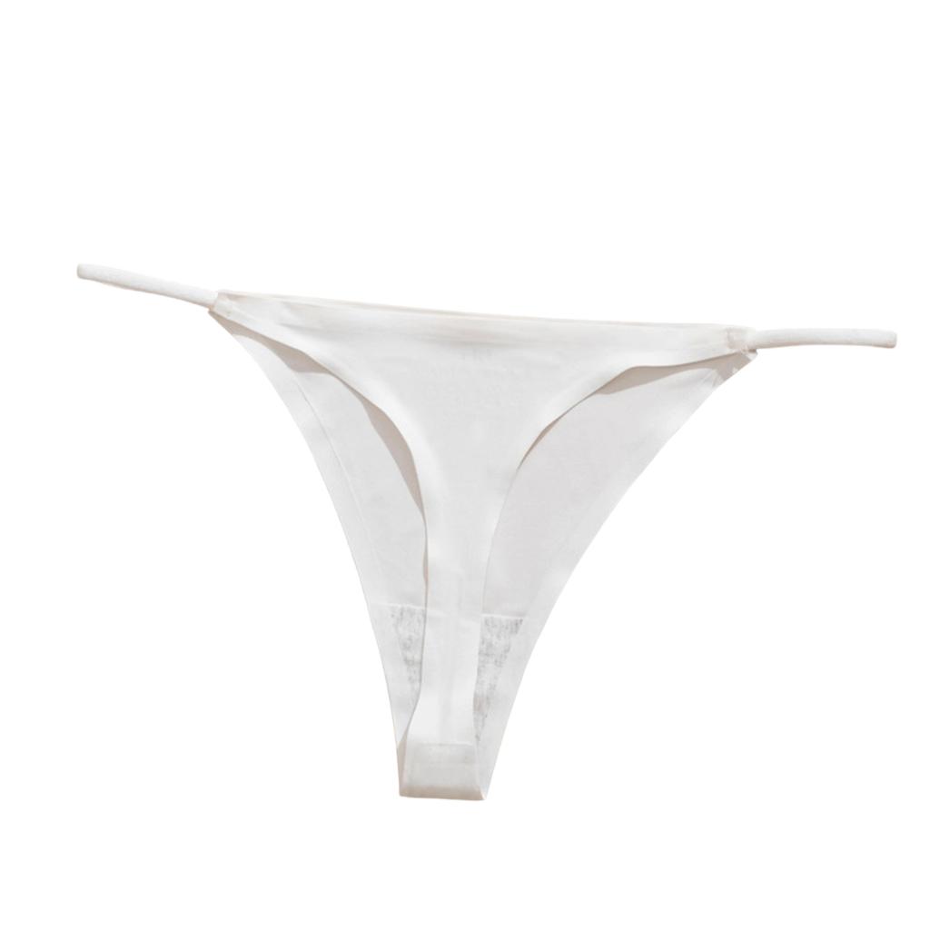 Women's Ice Silk Underwear Thin Belt Large Size Underwear