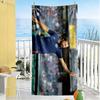 Manchester City Goalkeeper Celebration Beach Towel High Absorbency & Quick-Dry Comfortable Lightweight