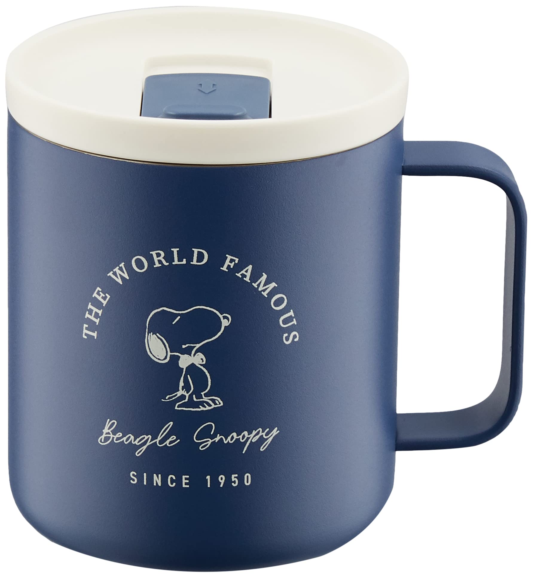 

Onishi Ken Seihan PEANUTS Stainless Steel Mug NAVY Size Approx. 8.8 D11.3 H10.6 PH-2513