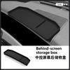 For Hyundai Santa Fe MX5 2024-2026 Car Armrest Console Storage Box Cup Holder Wireless Charging Pad Rear Screen Organizer Box