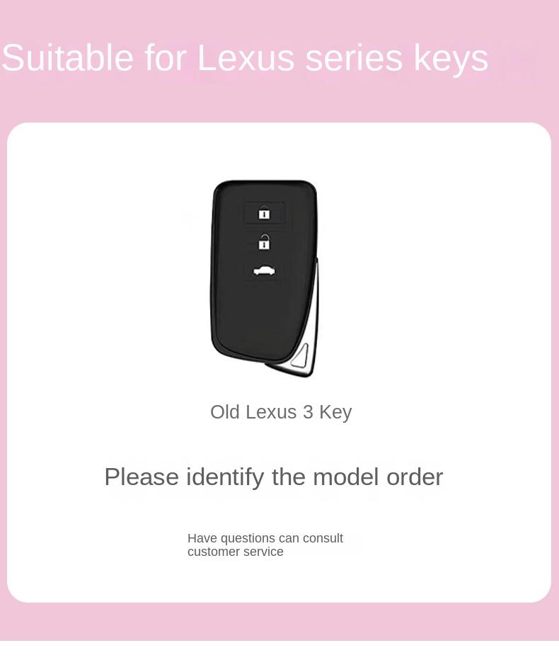 TPU Car Key Case Cover For Lexus RX350 NX300 Es300h Rx450h GS300 GX470 IS250 ES350 GX460 Nx300h Is300h Auto Keychain Accessories