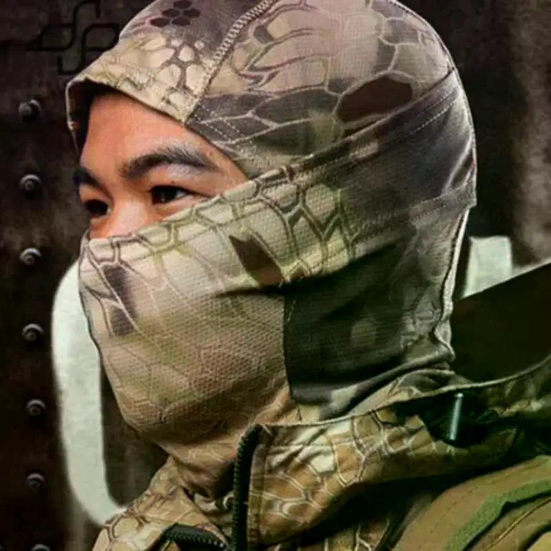 Cycling Hunting Hat Balaclava Scarf Full Face Mask Cover For Outdoor Riding Mask Sun Protection Quick Dry Mesh Mask