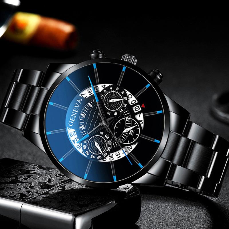 Fashion Men Watch Stainless Steel Luxury Calendar Business Exquisite Watches Male Clock Sports Wristwatch Relogio Masculino