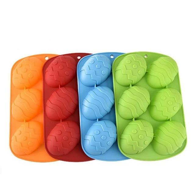 

3D пасхальное яйцо силиконовая форма для шоколадной помадки инструменты для выпечки