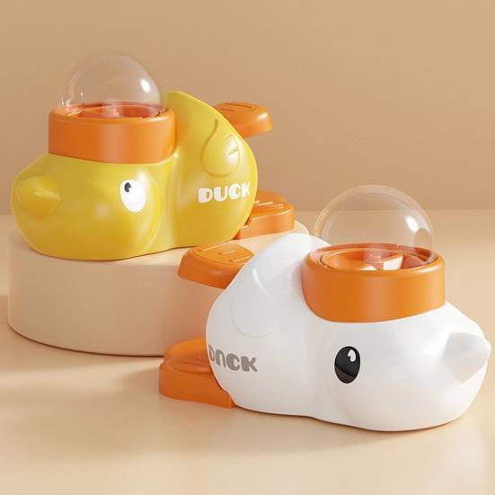 Interactive Dog Slow Feeder Puzzle Toy Large Capacity BPA Free Easy to Clean Cartoon Duck Shaped Dog Treat Dispenser Toy
