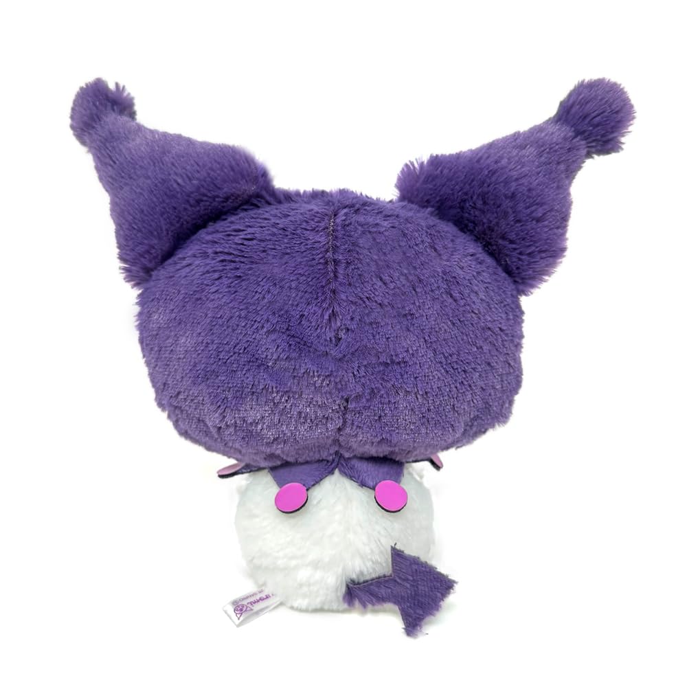 My Melody & Kuromi Plüschtier Offizielles Merchandise Ca.. B22 x H16cm (Kuromi (Dunkelviolett))
