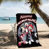 Customizable personalized beach towels Animaniacs themed designs.Suitable for the beach, yoga, sports;ideal as beach accessories