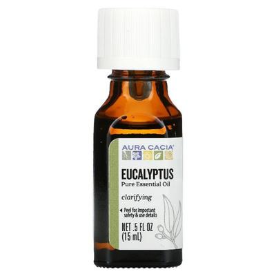 Aura Cassia Pure Essential Oil Eucalyptus 15 Ml (0.5 Fl Oz), 1 X 15ml