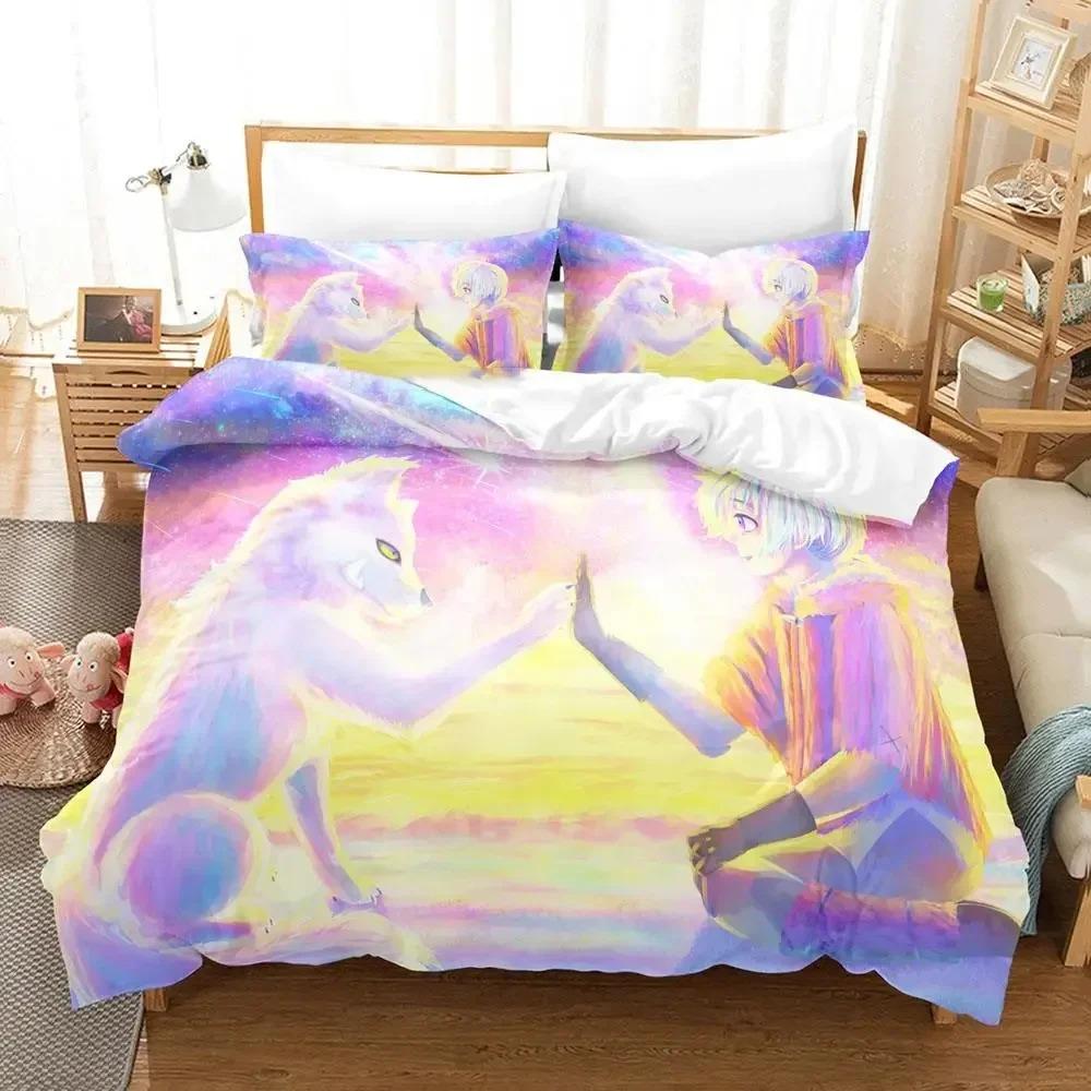 Anime To Your Eternity Bedding Set Boys Girls Twin Queen Size Duvet Cover Pillowcase Bed Kids Adult Fashion Home Textile