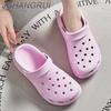 Womens Home Slippers Men's Sandals Summer Garden Clogs Shoes Man Beach Slipper Outdoor Waterproof Soft Slides Casual Anti Slip