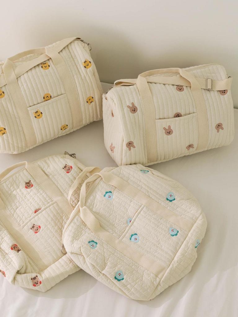 Cross-Border Large Capacity Stroller Bag: Anti-Wear, Breathable, Portable Travel Bag for Moms