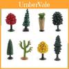 Miniatura de Árvore de Bordo e Modelo de Opuntia Dillenii PVC Decoração de Cena Natural Para Exibição em Casa e no Escritório