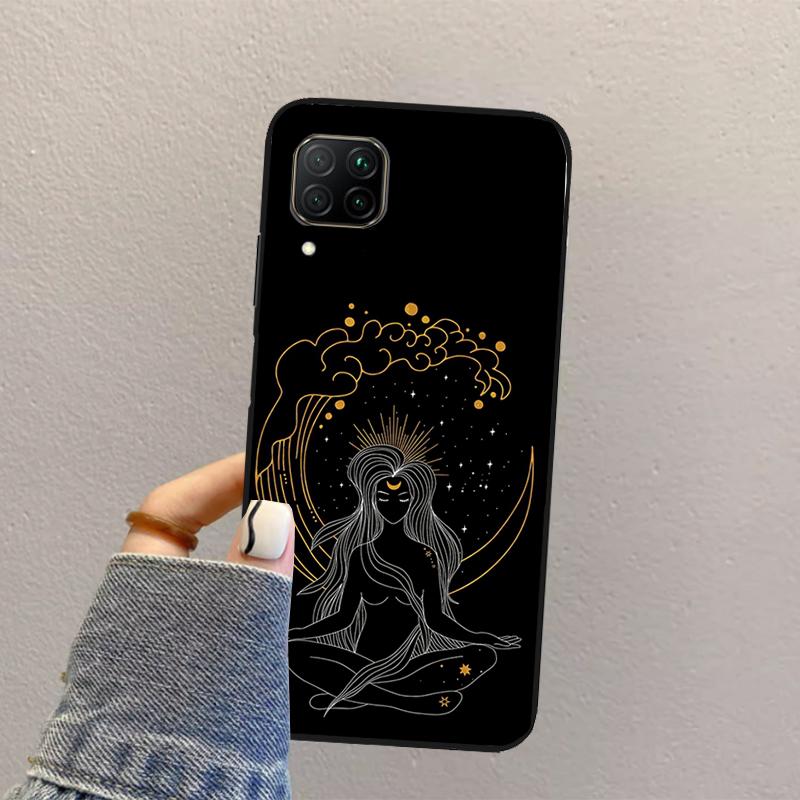 

Crescent Moon Tarot Stars Sun For Huawei Nova 3i 7i 8i 11i 12i 9 10 SE Y73 Y90 Y70 Y72 Y61 Y91 P30 P40 Lite P60 Pro Case Huawei P40 Lite 4G