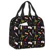 Custom Enfermera En Apuros Doctor Nurse Medicine Insulated Lunch Tote Bag for Women Resuable Cooler Thermal Bento Box Children