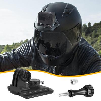 Action Camera Helmet Mount Shock-Proof Design Easy Tightening Quick Installation Sports Camera Helmet Bracket Storage Holder