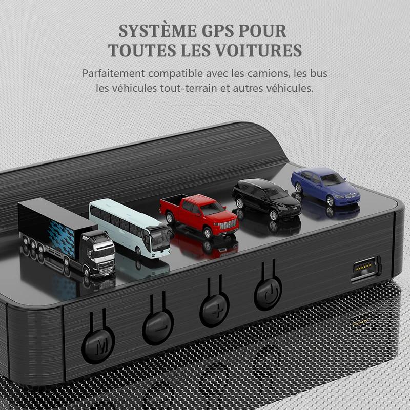 LANGJING M3 OBD2 GPS Head-Up Display Auto Electronics HUD Projector Digital Car Speedometer Accessories For All Car