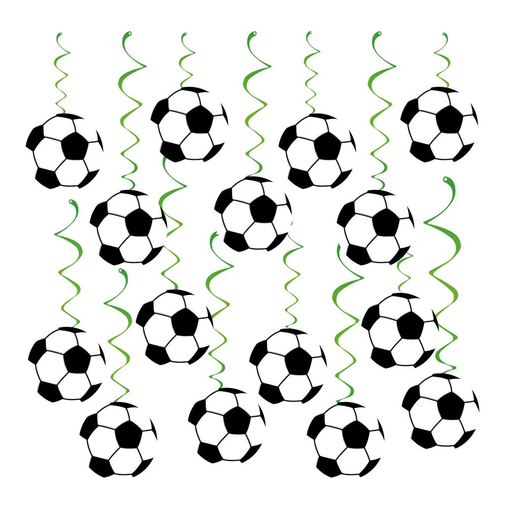 Black And White Football Party Supplies Birthday Decoration Sports Theme Arrangement Party Tableware Paper Towels Paper Plates Paper Cups