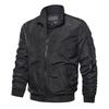 Men's Cotton Jacket European and American Jacket Simple and Fashionable Men's Cotton Clothes