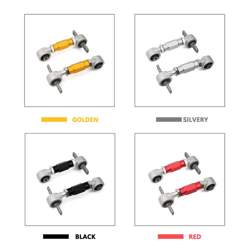 RASTP-Aluminium Einstellbarer Hinterrad-Aufhängungs Sturzkorrektur-Kit Hundeknochen Einstellbarer Querlenker Für Honda Civic EK EG CRX 1988-2000 LTB002