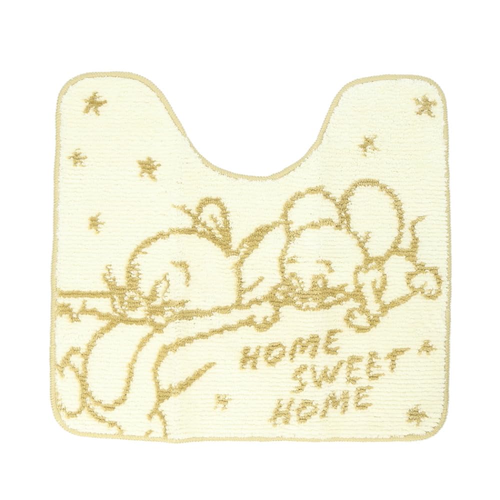 Marushin Tom and House 4116017900 Toiletry, Jerry, "My Run" Character, Cute, Non-Slip Mat, Stylish, Non-Slip,