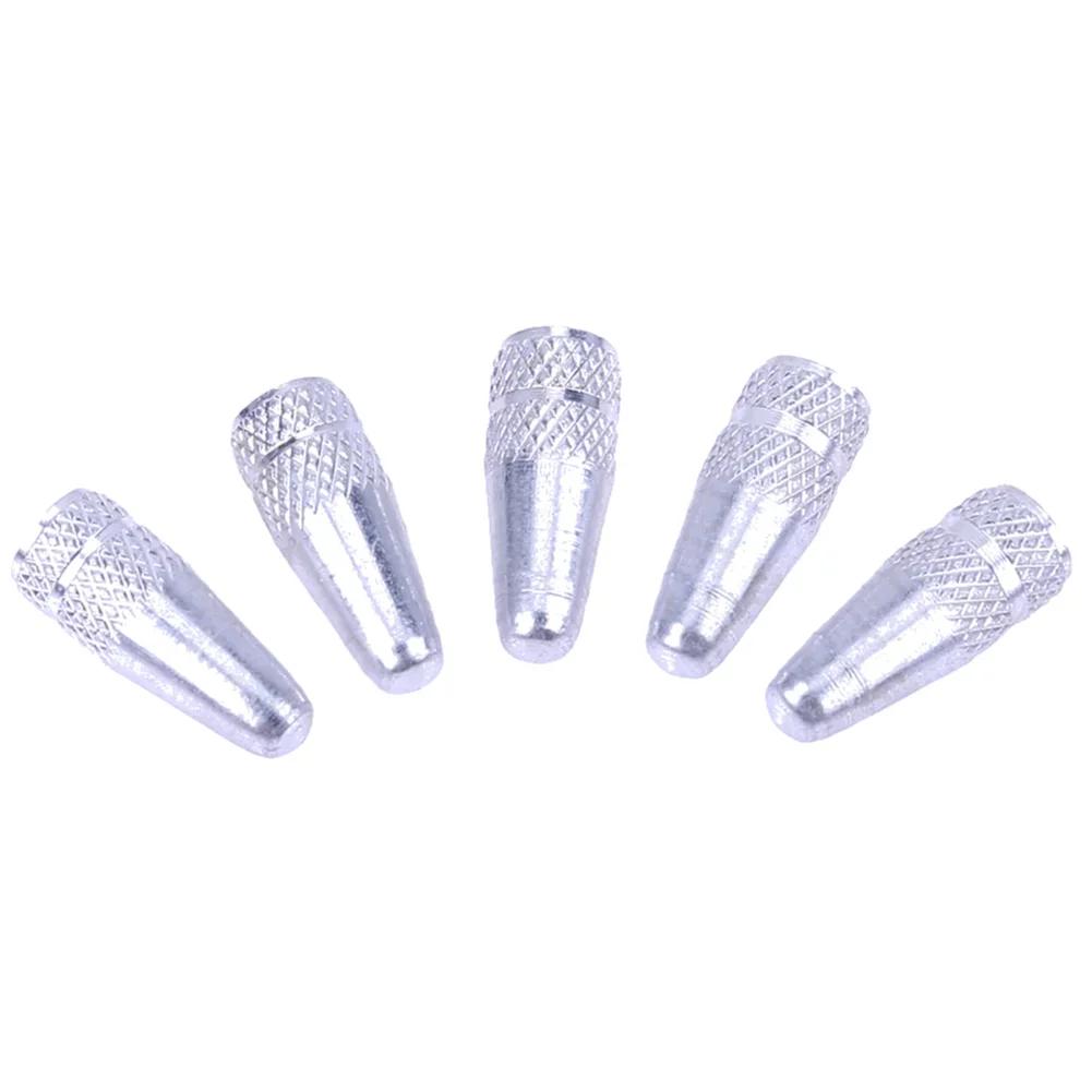 5/10PCS Bicycle Tire Valve Cap Aluminum High Pressure Caps for Presta Valves Rainbow Color Bike Tyre Hat MTB Bike Accessories