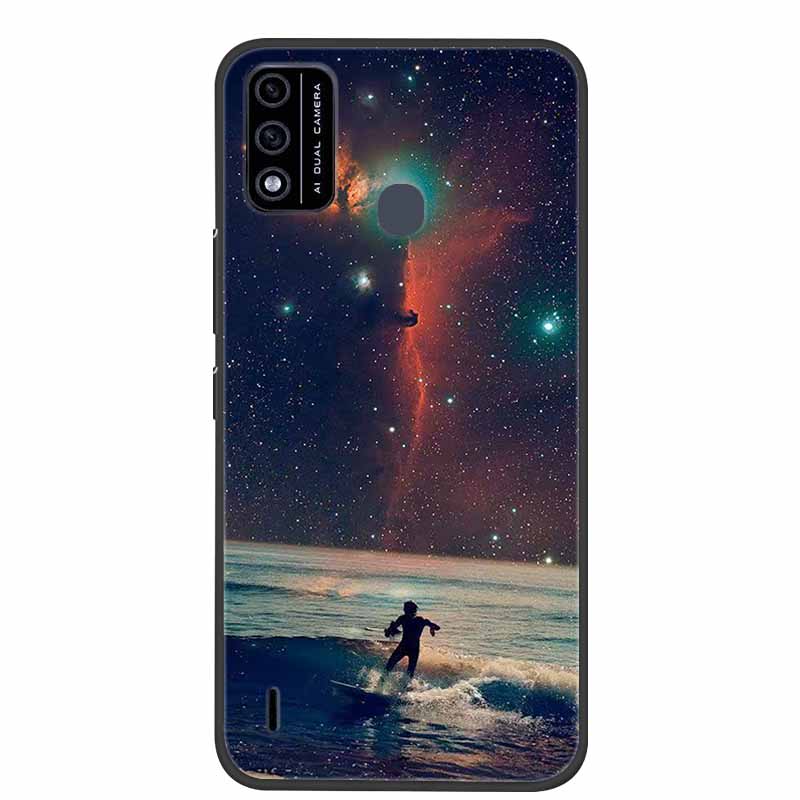 For Itel A48 Case Soft Silicone Cool Cartoon Case For ItelA48 Back Cover for ITEL A 48 Cases Fashion TPU Phone Fundas New Capa