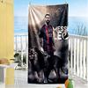 Messi Beach Towel Soft Durable Quick-Dry Comfortable Lightweight Perfect for Traveling Yoga Camping and Swimming