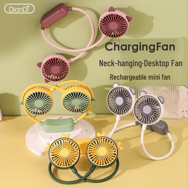 Cartoon USB Handheld Mini Fan: Portable Electric Fan for Kids, Students, and Gifts