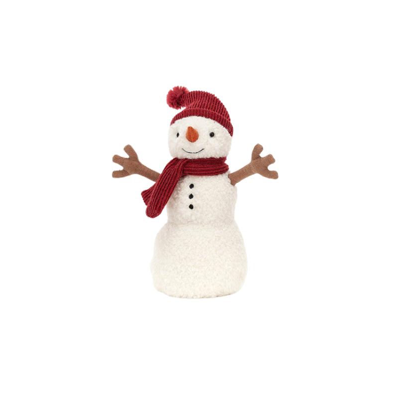 

JELLYCAT Серия Наряжалки Животное Милый Плюшевый Мишка Снеговик Кукла Плюшевая Кукла 20 см Ростом