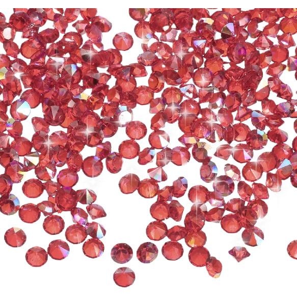 MECCANIXITY 16800 Pcs Wedding Table Scatter Confetti Diamond, 3mm Mini Crystals Acrylic Fake Diamonds Rhinestones for Table Centerpiece Decorations