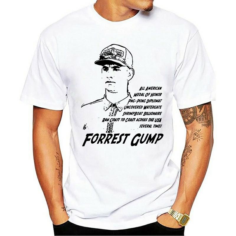 Forrest Gump Movie Parody Funny Cool Fan T Shirt 100cotton