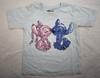 Disney Lilo & Stitch Youth Girls Stitch Angel Love Blue Shirt New XS (4/5)