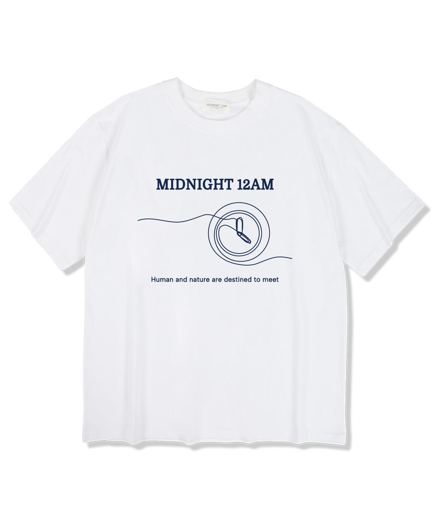 Midnight 12 Am Flyz Short Sleeve T-Shirt White L