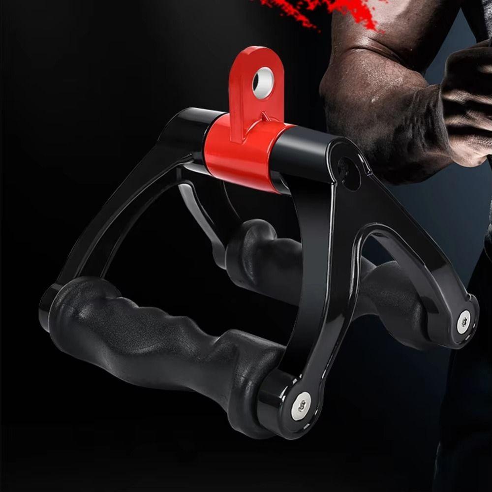 Ergonomics V-Shaped Handle 360° Rotating Gym Attachment Fitness Pull Down Handle Unisex
