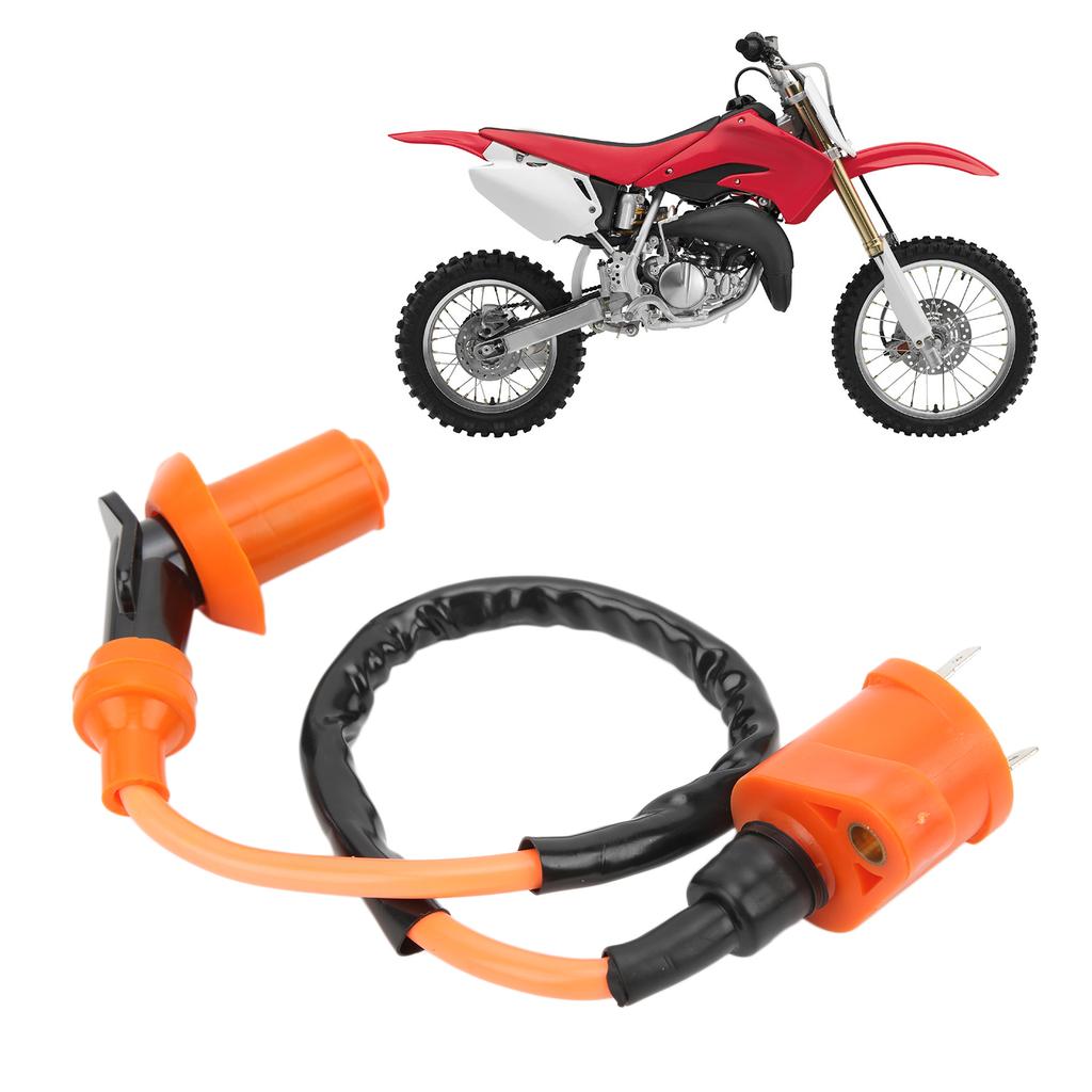 Racing Ignition Coil Spark Plug M10 Thread J Type Electrode Replacement for CRF50F 2004?2013
