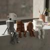 Artikulierte Kaffeefiguren Niedliche Kaffeetasse Bohne Schreibtischdekoration Fidget Spielzeug Für Kaffeeliebhaber Ornamente