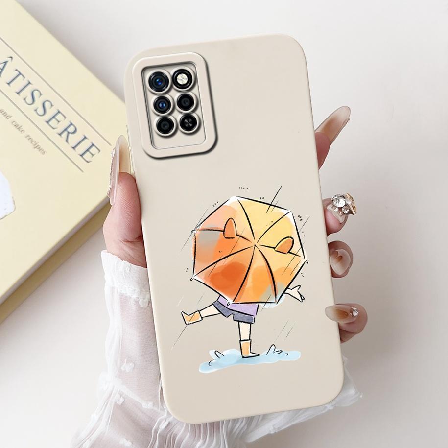 For Infinix Note 10 Pro Case X695 X695D Cover Fashion Painted Soft Silicone Phone Cases For Infinix Note 10 Note10 Pro NFC Funda