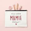 Thank You Grandma for All These Magical Moments Print Makeup Bag Travel Toiletries Organizer Bags Women Cosmetic Case Mamie Gift