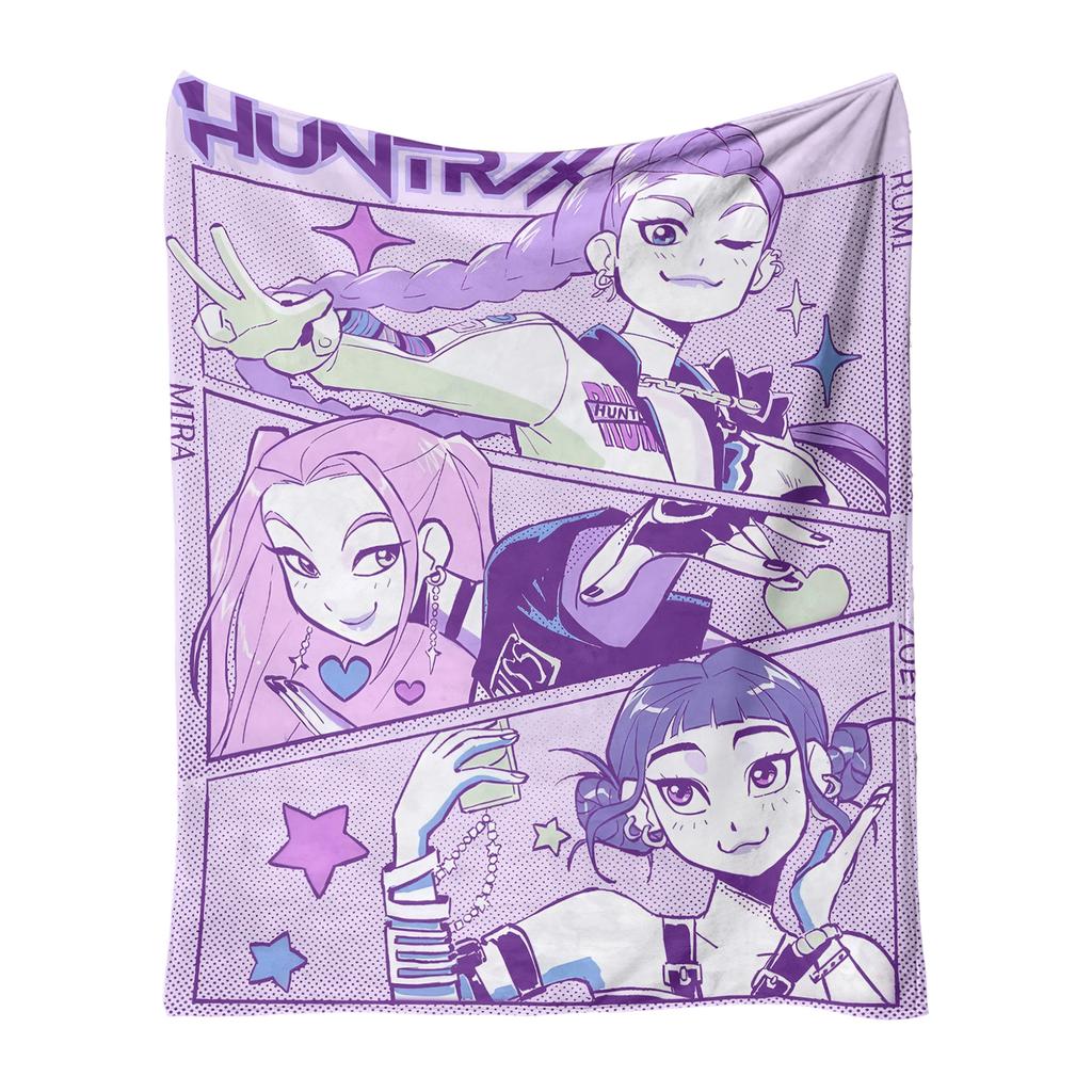 150*200cm Anime Peripheral Printed Warm Blanket
