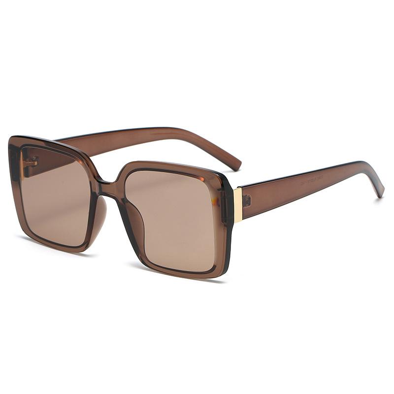 Women'S Sunglasses, Fashionable Personalized Uv Protection Sunglasses, Square Men'S Retro Sunglasses