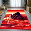 Horror Movie Jaws Shark Living Room Non-Slip Area Rug Soft Carpet for Bedroom Kids Playroom Sofa,Home Decor Doormat Gift