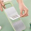 Vegetable Chopper Wave Cutter Chipper Stainless Steel Mandoline Slicer with Food-Grade Blades Hand Guard Kitchen Tools for Julienne Dicing