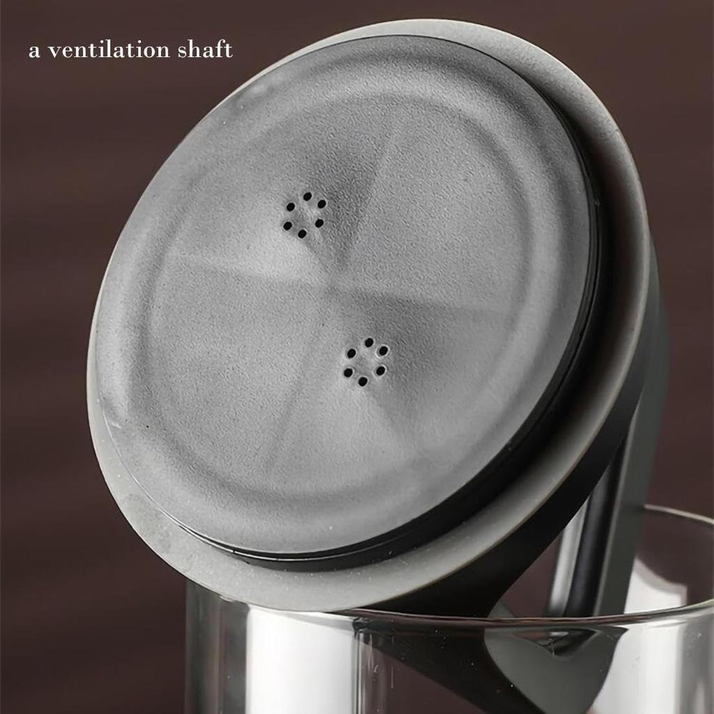 Coffee Bean Storage Coffee Container Airtight Vacuum Coffee Canisters Powder Sealed Canisters Glass Canisters