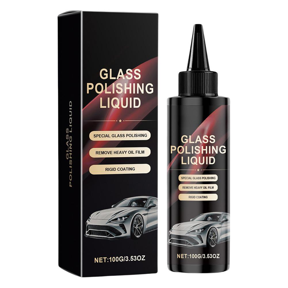 100ml Glass Polishing Liquid Car Glass Oil Film Remover Car Glass Cleaning Agent for Auto Windshield